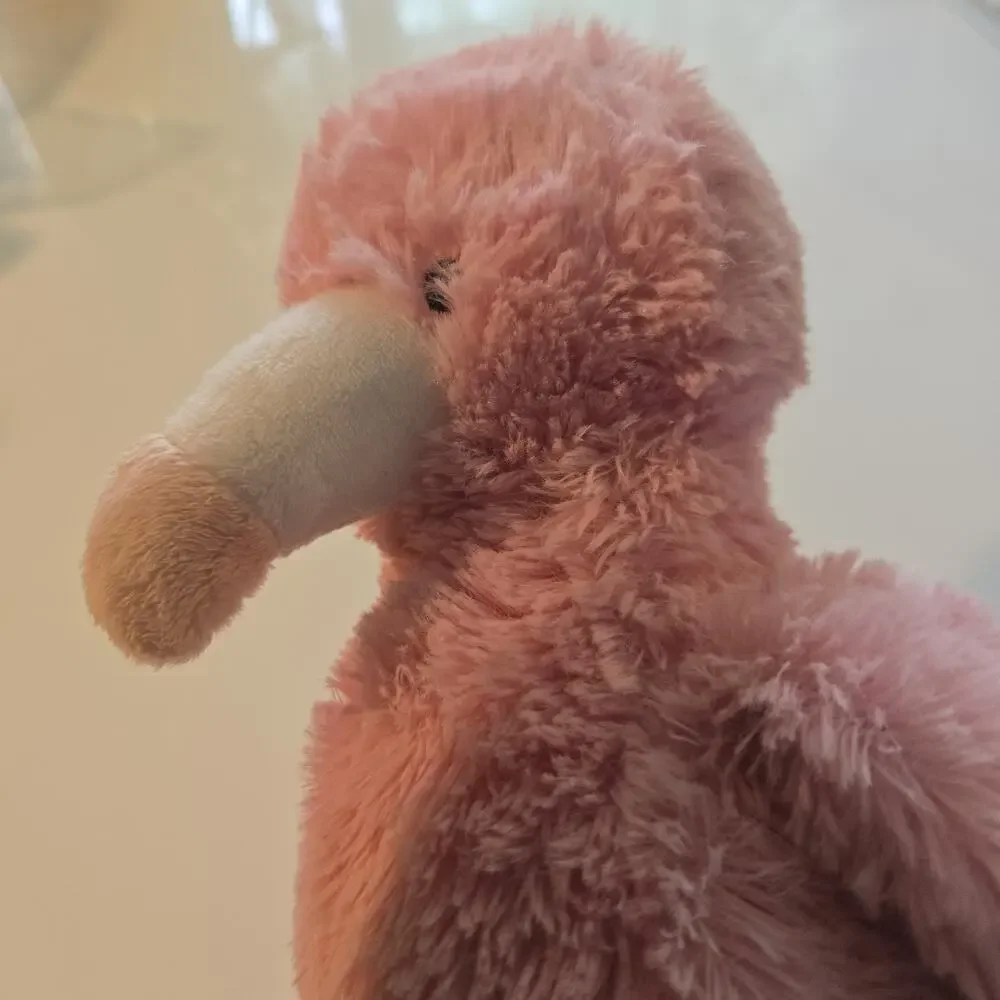2021 Child of Mine Carters Pink Flamingo Bird Swan‎ Musical Wind Up Plush Baby